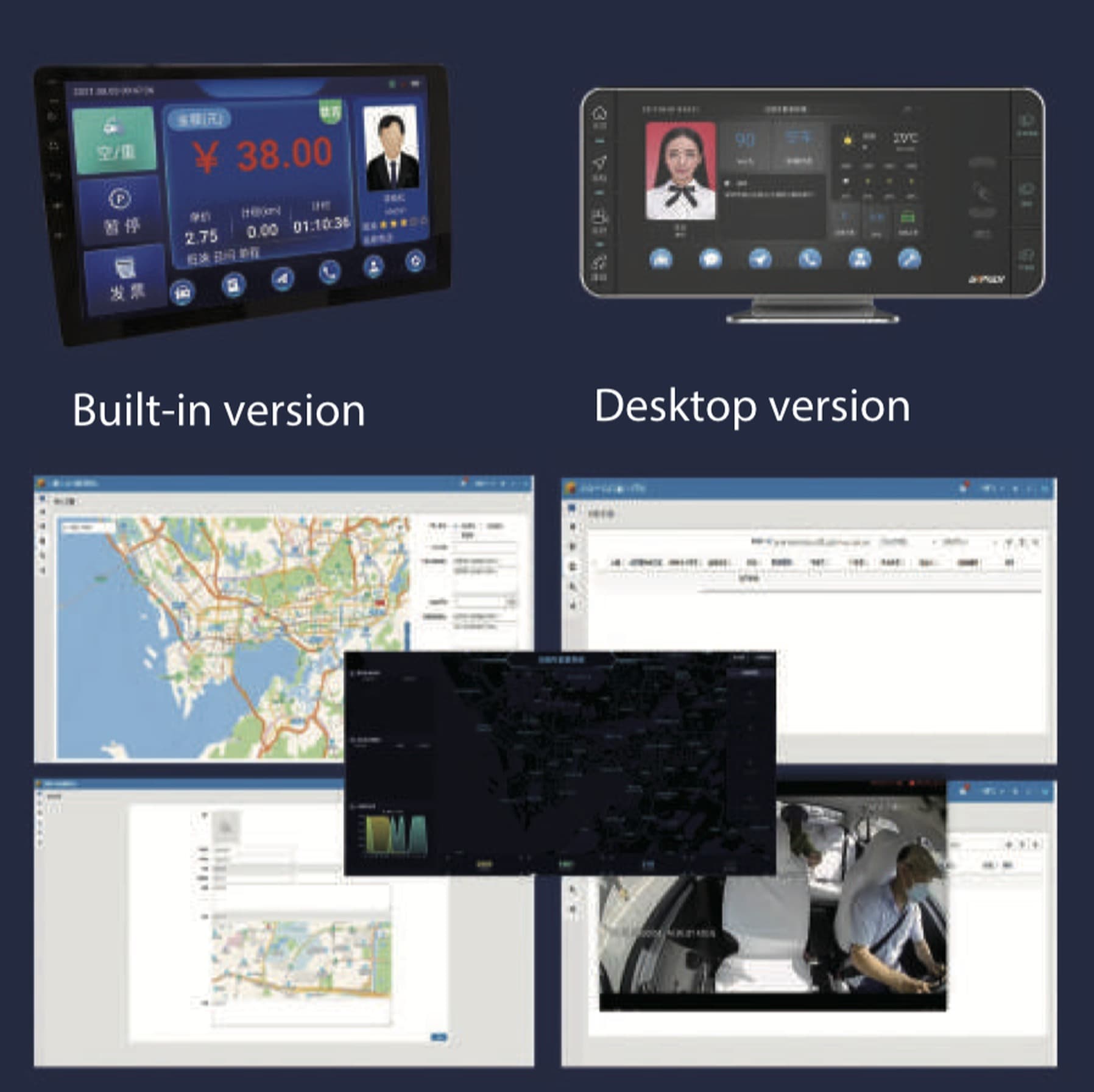 The smart on-board terminal, and what the operator sees behind it